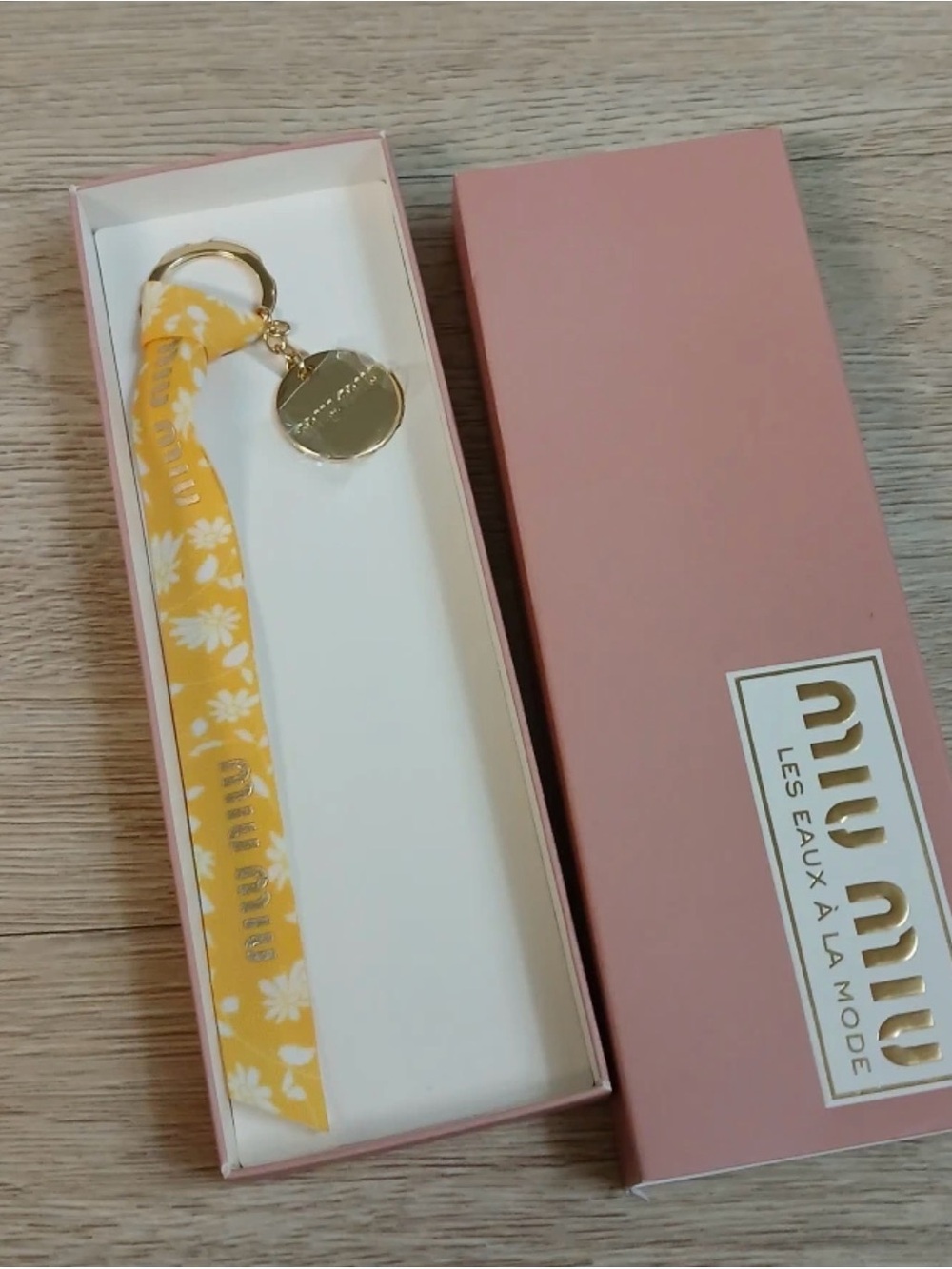Miu Miu Beauty Keyring